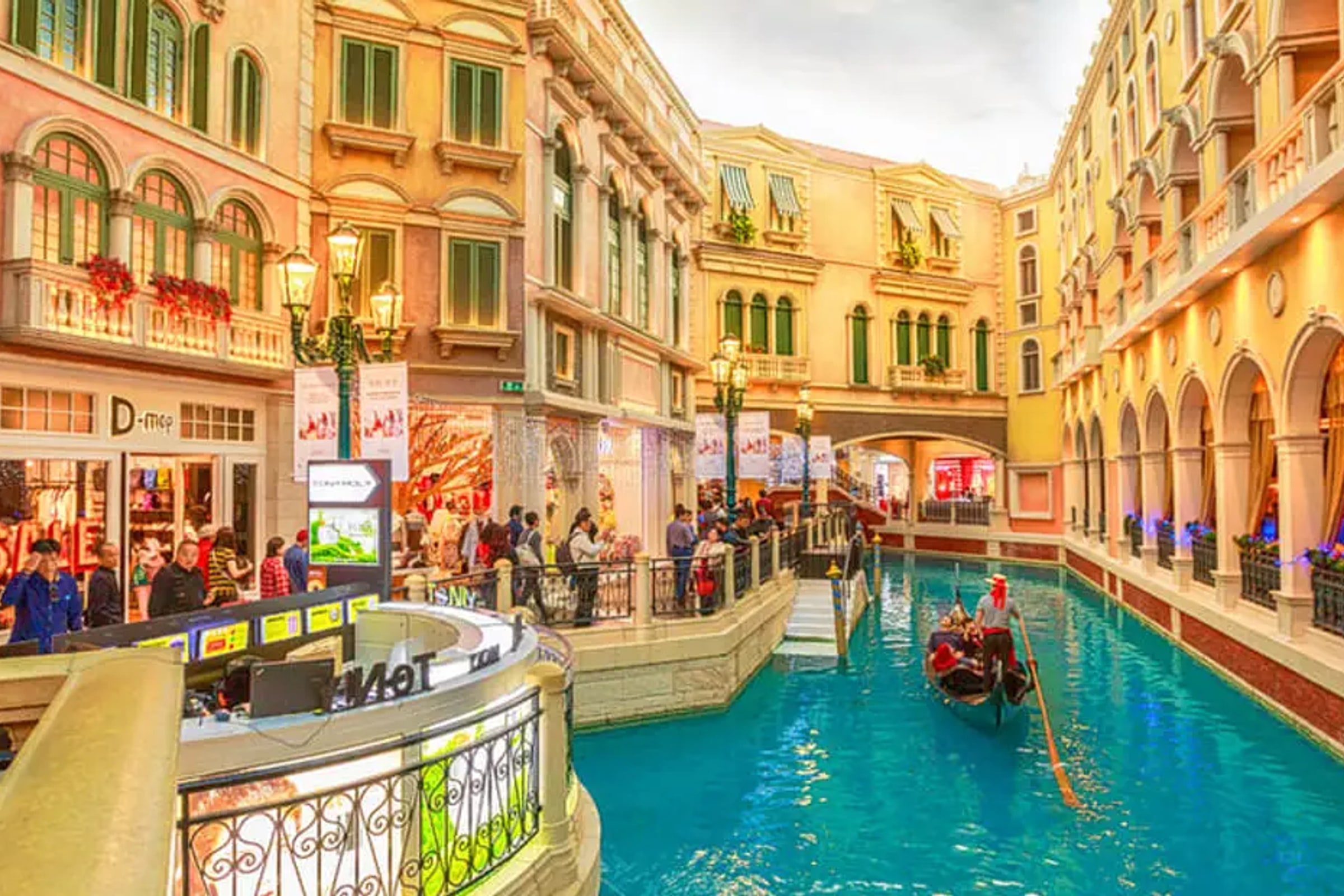 Paseo en góndola por el Gran Canal de The Venetian Macao